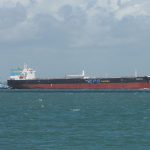 Solomon Sea 油轮位于英国索伦特海峡，2022-06-11（资料图）